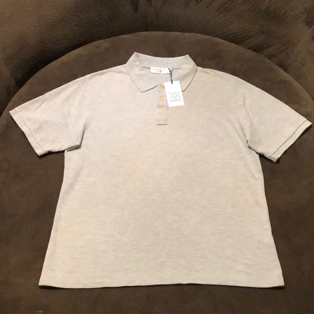 Like new short sleeve YSL polo never worn